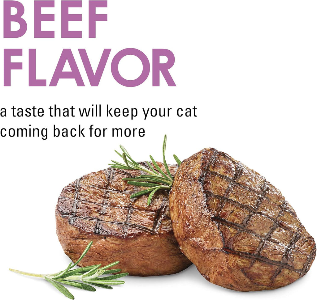 Purina  Limited Ingredient Cat Treats, Savory Cravings Beef Flavor - (10 Packs of 3) 3 Oz. Boxes