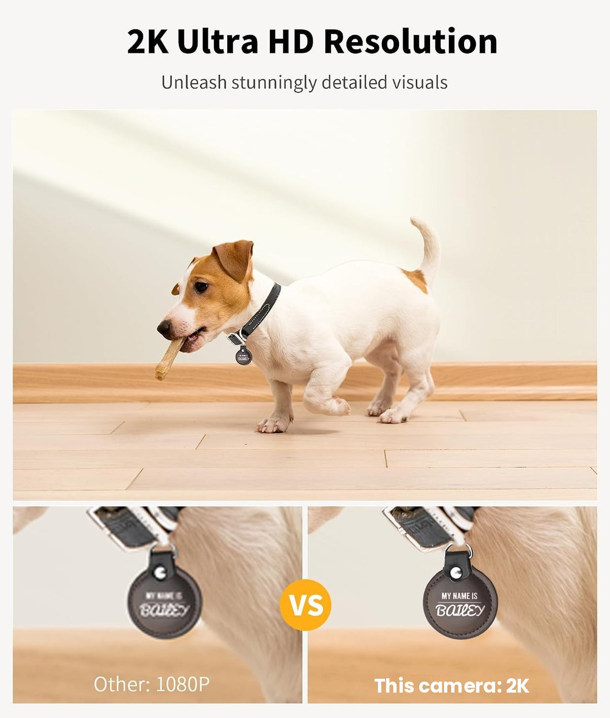 2K camera detail compared with 1080p